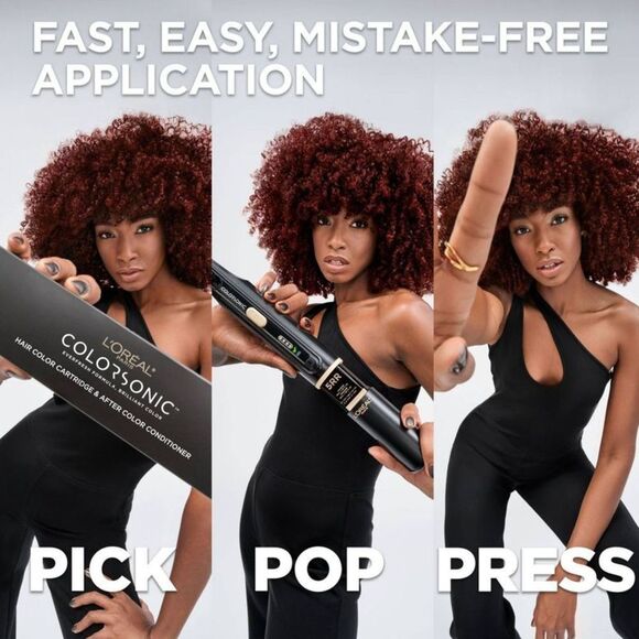 L'Oreal Paris -  Colorsonic Ammonia Free Permanent Ha Brown - Picture 6 of 9